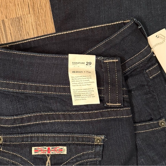 Hudson Pop Signature Mid Rise Boot Cut Jeans Size 29 - Picture 6 of 10